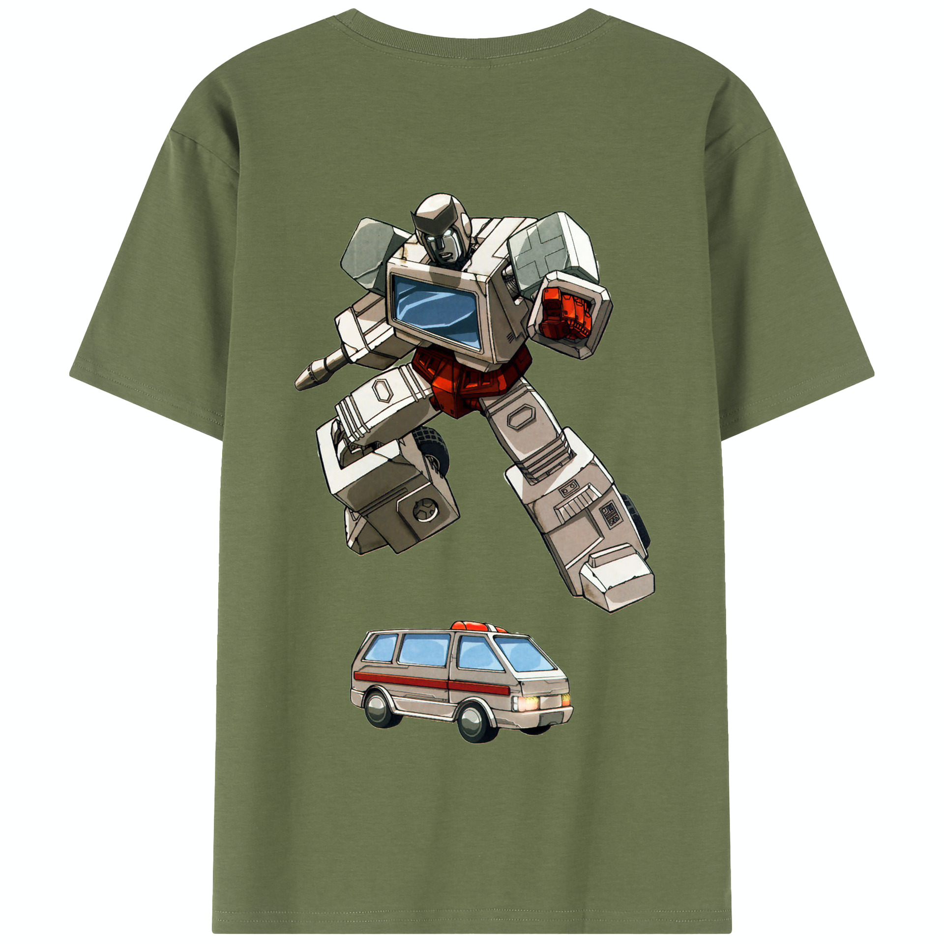 （画像用）  綿100％半袖Tシャツ（背面プリント）